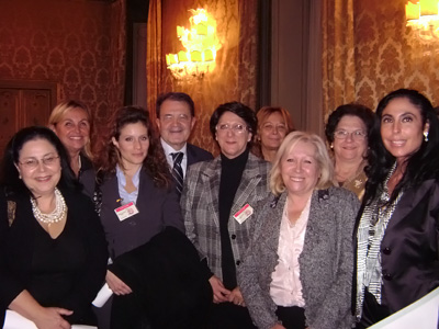 Foto di gruppo con Prodi