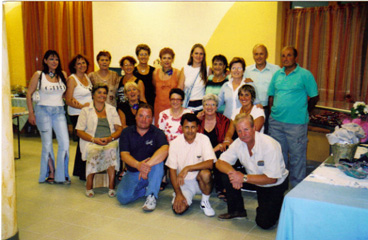Foto di gruppo a Tuenno